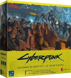 Cyberpunk 2077 - Les Gangs de Night City : Le Jeu de Plateau