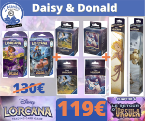 Le Retour d'Ursula (Set4) : Pack Daisy &amp; Donald